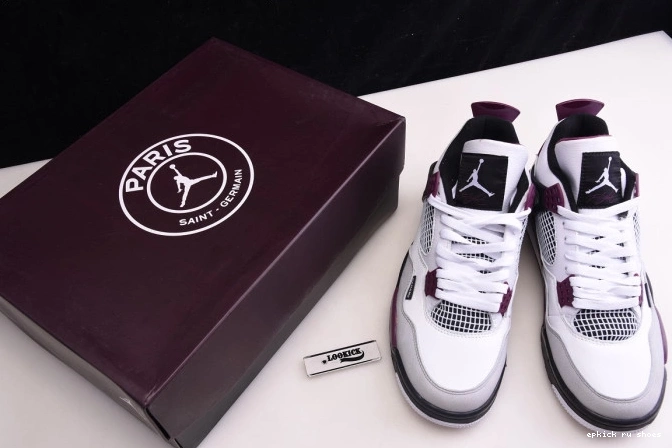Cheap PSG CZ5624-100 PARIS AIR SAINT-GERMAIN RETRO JORDAN 4 0731